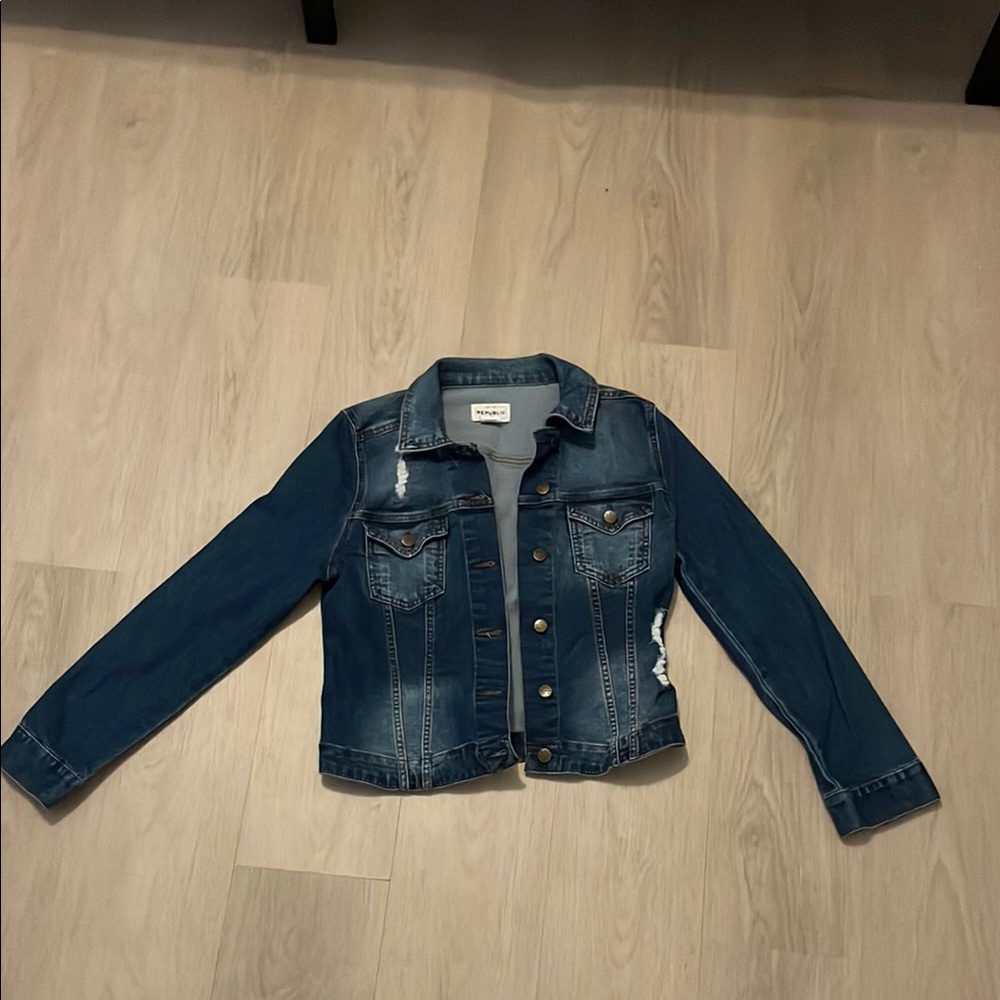 Stylish Blue Denim Jacket